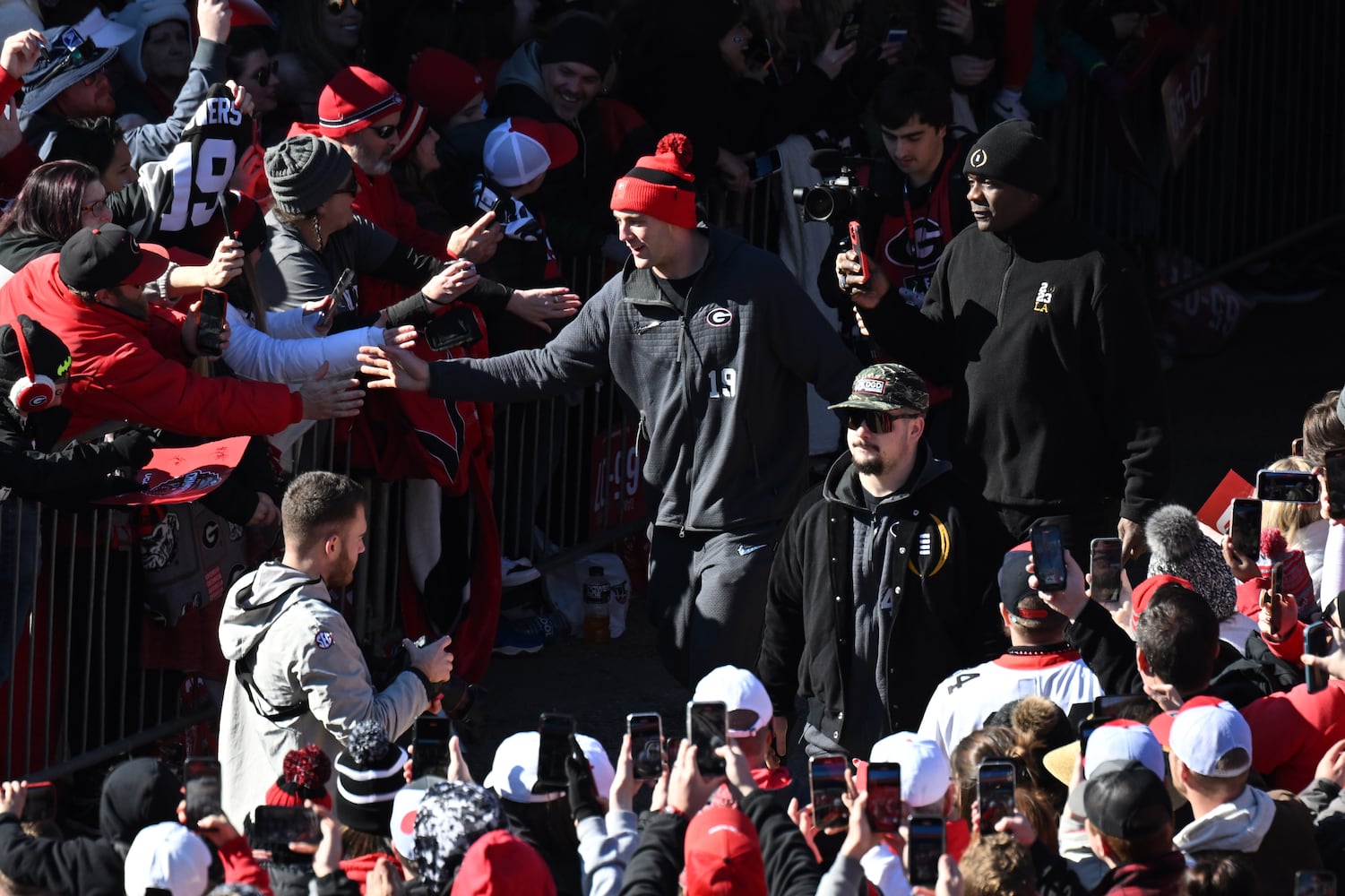 2022 National Championship celebration
