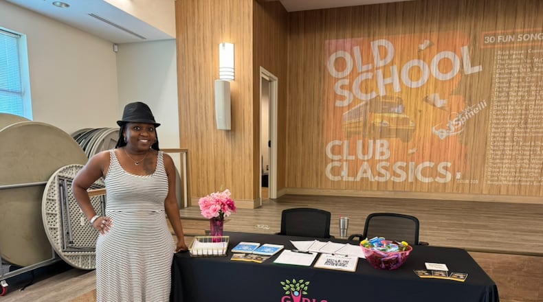 Najiva Timothee, executive director of the Girls Dig Deeper Initiative, attended the Macon-Bibb Parks and Recreation Back-to-School event to educate youth and families on mentoring services for the 2024-25 academic school year. 
Contributed by Natalie Allen