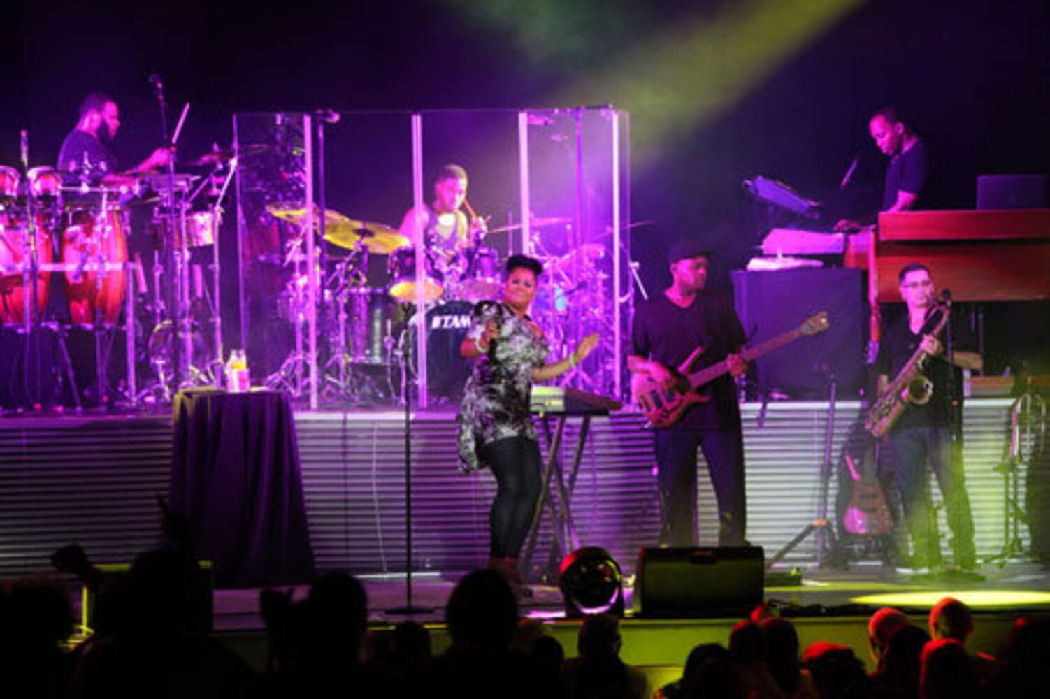 Jill Scott performs at Chastain Park Amphitheatre