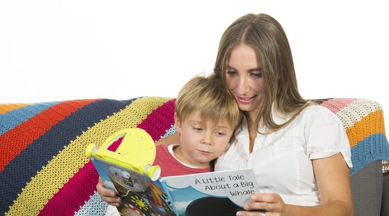 Sparkup enables parents to create personalized audio recordings of illustrated children’s book, so that children can listen to or read along with them. (Sparkup/MCT)