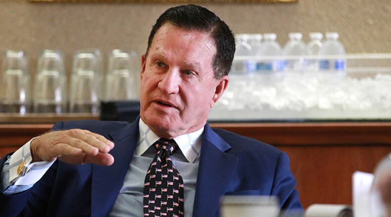 Doug Manchester in May 2015. President Donald Trump has nominated the San Diego hotelier to become the next U.S. ambassador to the Bahamas. (John Gastaldo/San Diego Union-Tribune/TNS)