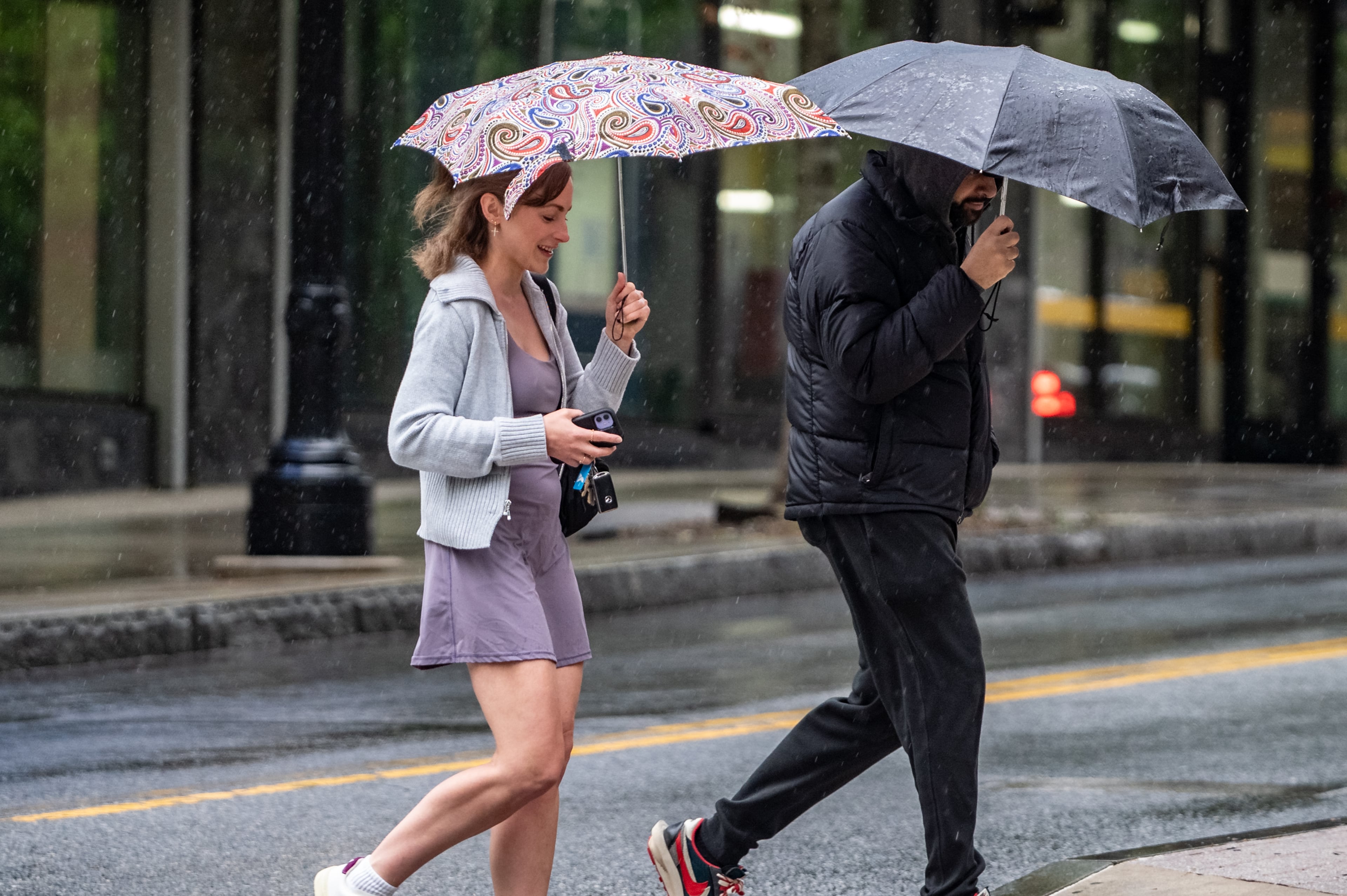 Rain in metro atlanta