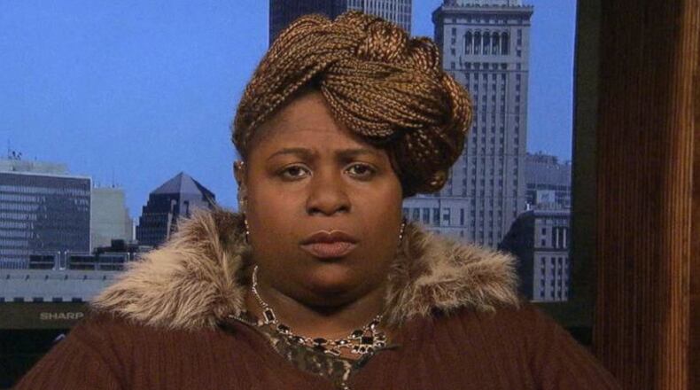 Social media is lifting up Samaria Rice after a grand jury's decision not to indict officers involved in the shooting death of her 12-year-old son Tamir. Photo: ABC