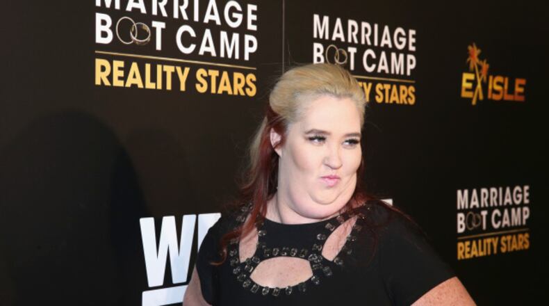 "Mama June" Shannon at the WE tv premiere of "Marriage Boot Camp" on Nov. 19, 2015 in Los Angeles. Photo by Jonathan Leibson/Getty Images for WE tv