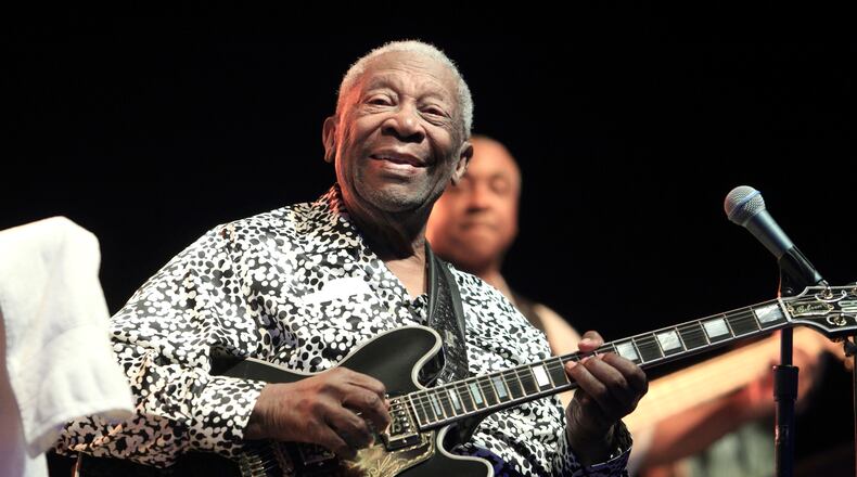 B.B. King in 2013. (Photo by Owen Sweeney/Invision/AP, File)