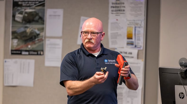 The Gwinnett County Police Department is offering residents a series of firearms safety classes at various police precincts around the county. (Courtesy Gwinnett County Police)