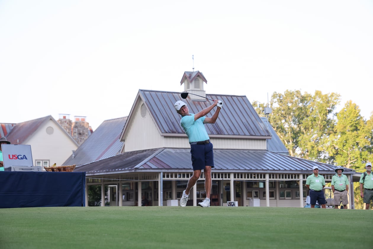 Louis Brown became the fifth Georgian to take home the U.S. Senior Amateur championship last year, among his other accomplishments. (Jeff Haynes/USGA)