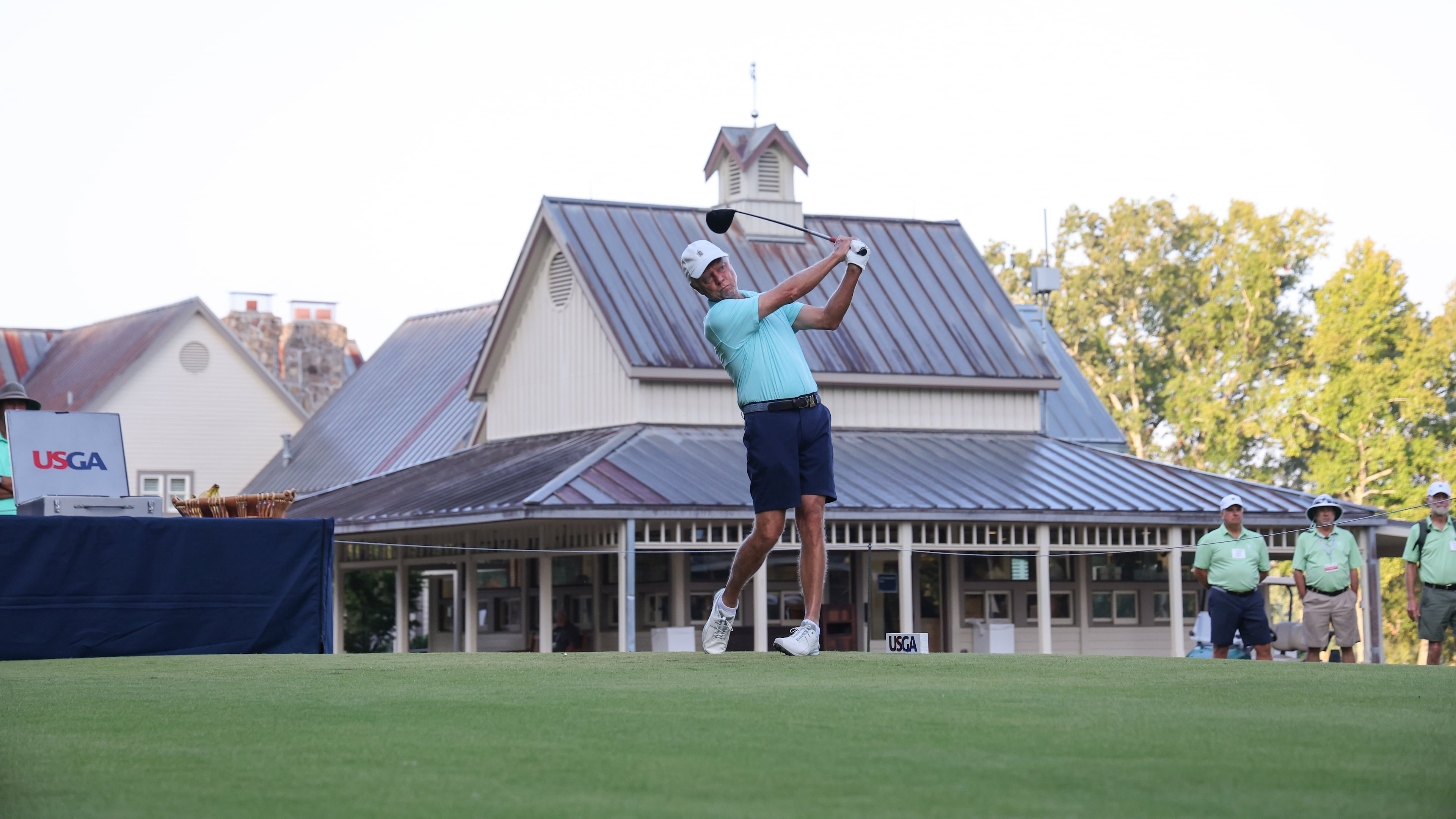 Louis Brown became the fifth Georgian to take home the U.S. Senior Amateur championship last year, among his other accomplishments. (Jeff Haynes/USGA)
