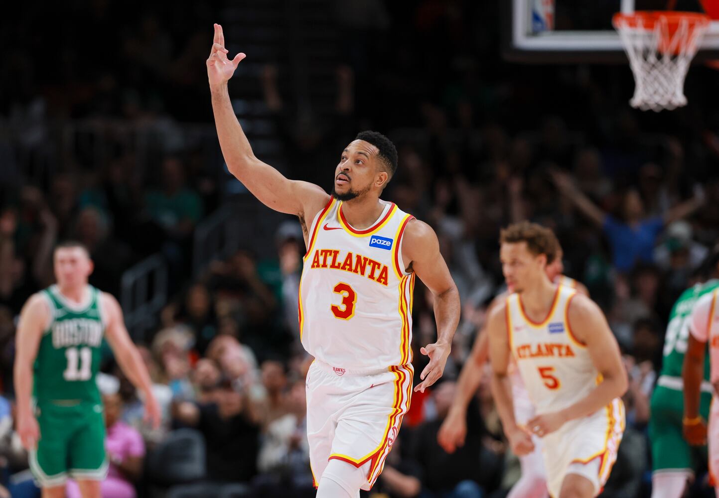 Atlanta Hawks host the Boston Celtics