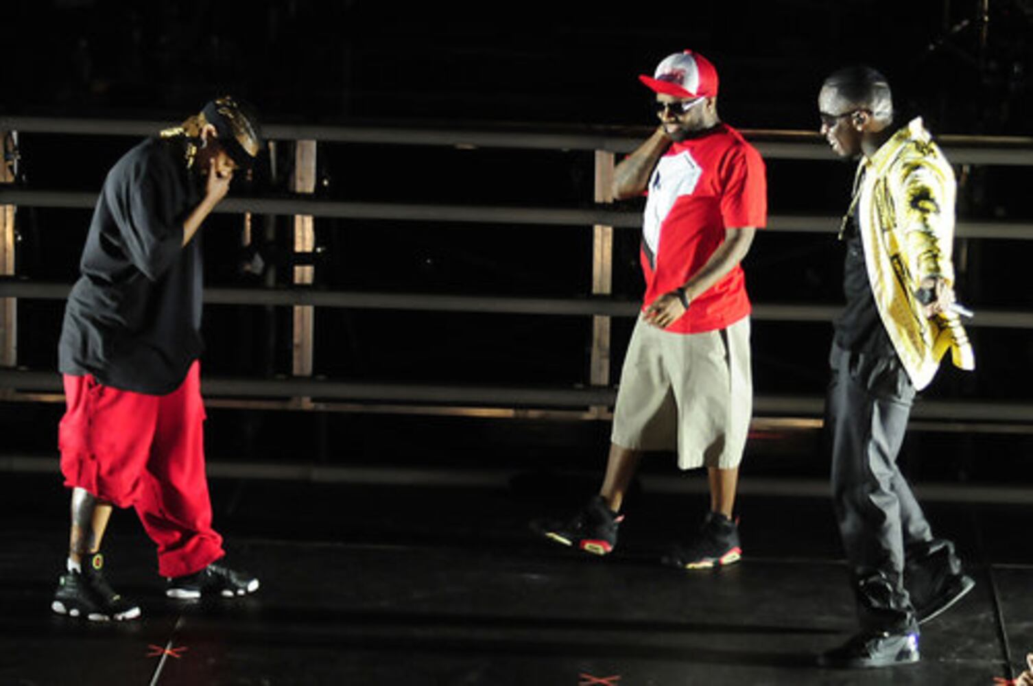 Diddy and friends at the Tabernacle
