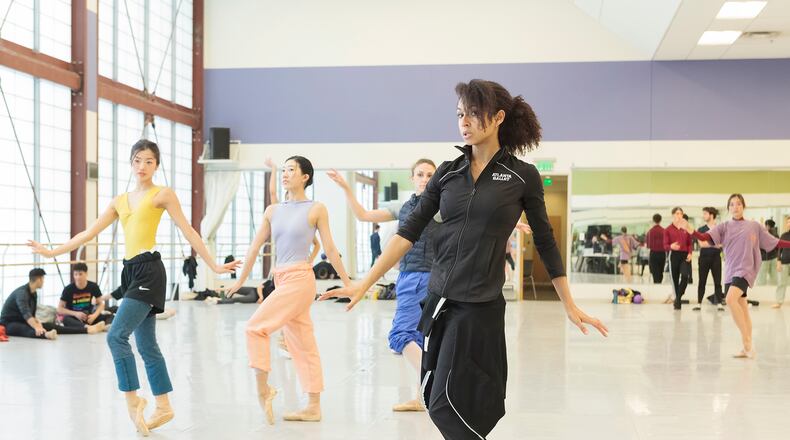 Atlanta Ballet's rehearsals of Carnevale from Significent Others rhearsals at the Carlos studios in Midtown Atlanta.