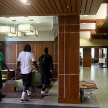 Building 1516 on the University of Georgia's east campus opened in 2010. Multiple floors flooded Friday and students were forced to evacuate. AJC FILE PHOTO.