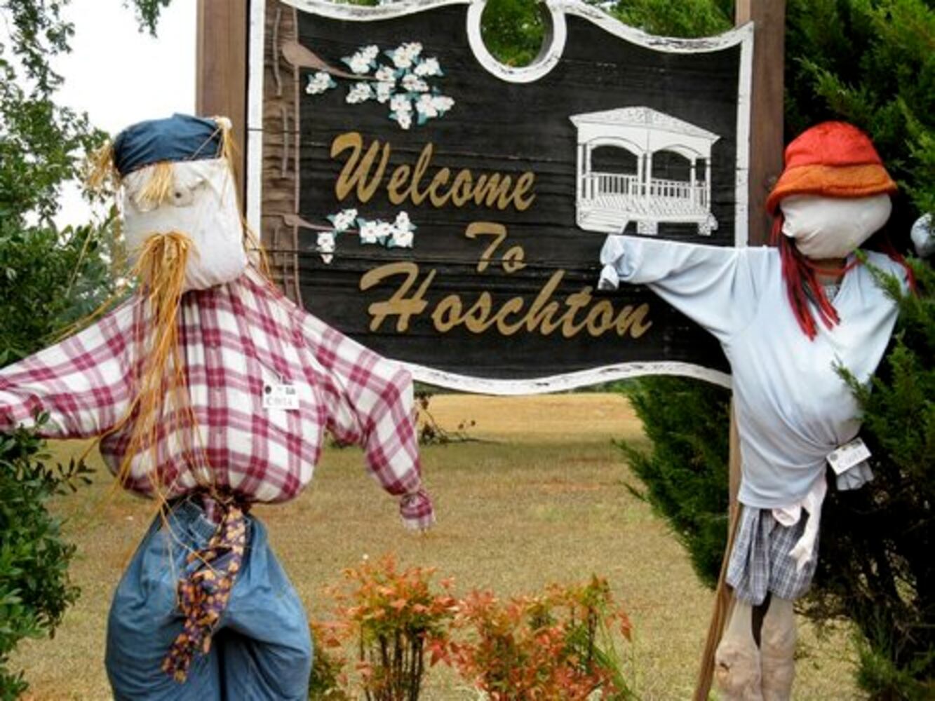 Hoschton goes for scarecrow record