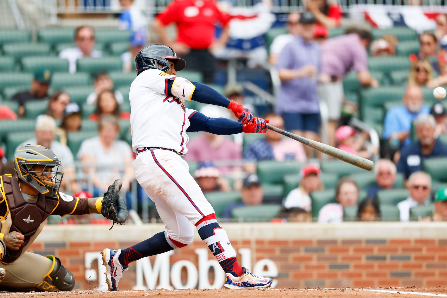 Padres Braves Baseball