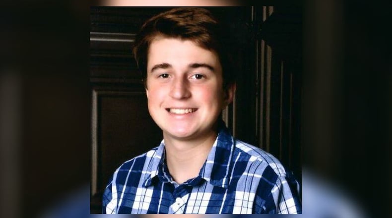 Alexander Phillip Guercia died Saturday night on a Cobb County road after investigators believe he lost control of the sports car he was driving and spun into a tree.