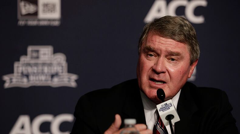 “I think when (college athletics) is done properly, it’s a beautiful thing, and when it’s not, it’s not so pretty,” said ACC Chairman John Swofford.