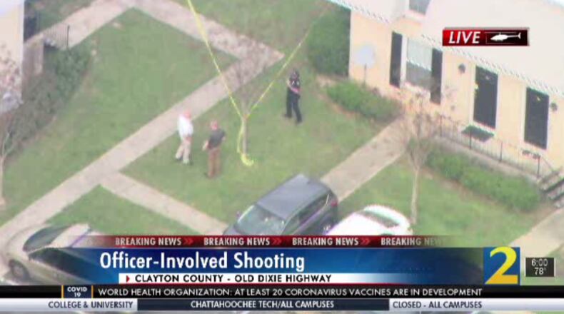 The GBI is investigating an officer-involved shooting in Clayton County on Friday.