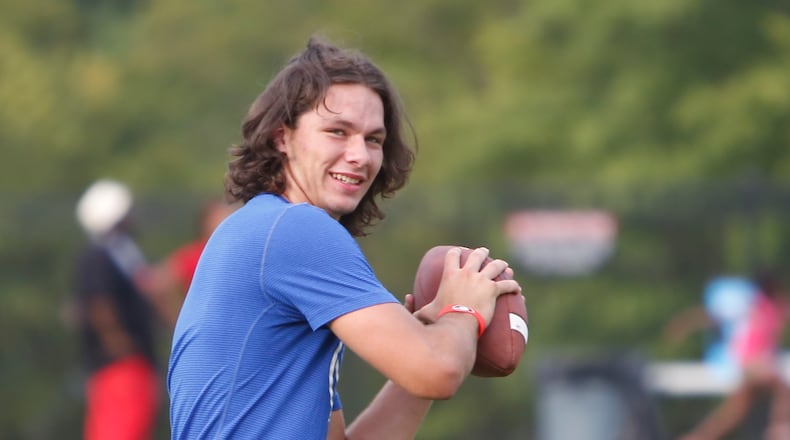 Bailey Hockman of McEachern High was rated as one of the nation's top five quarterbacks for 2017.