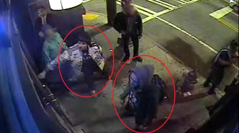 Surveillance footage caught persons of interest in a recent shooting investigation. (Credit: Channel 2 Action News)