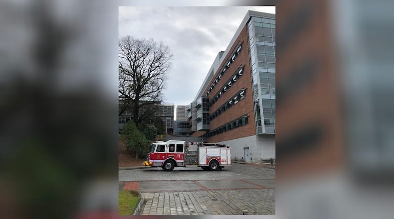 Georgia Tech's library was evacuated Thursday afternoon over concerns about a possible gas leak, officials said.