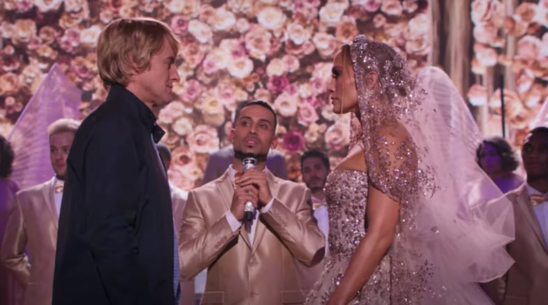 Peacock is releasing a rom-com Friday "Marry Me" starring Jennifer Lopez and Owen Wilson. PEACOCK