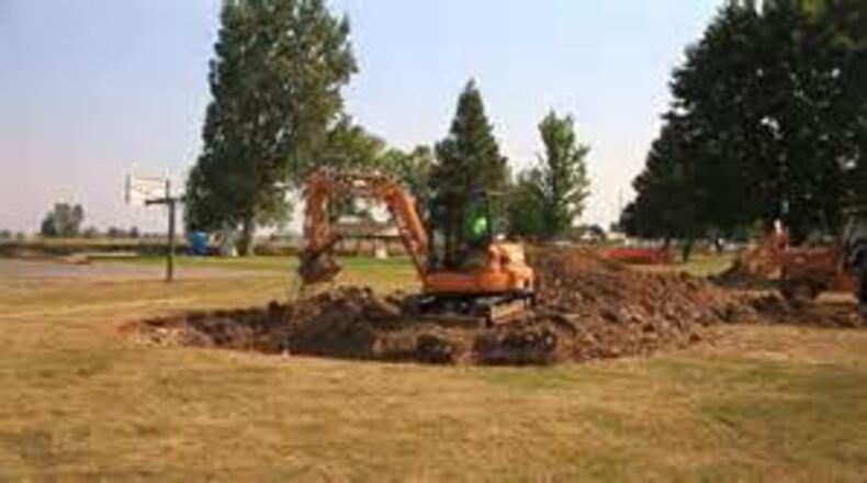 Improvements to Clack’s Corner Park should take about six weeks.