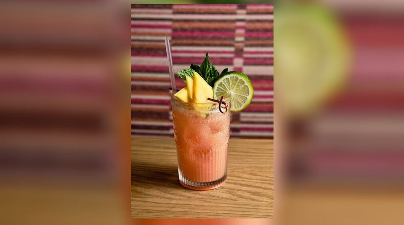 Now you can enjoy Chicheria Mexican Kitchen’s guava margarita from the comfort of your own home. (Courtesy of Brandon Amato)