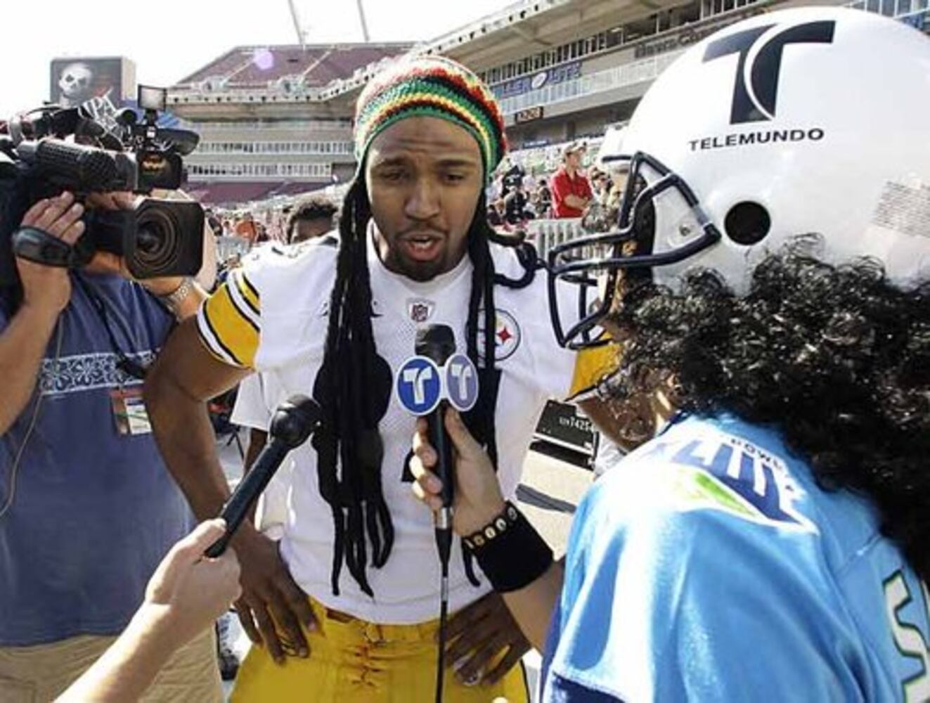 Super Bowl XLIII: Pittsburgh Steelers Media Day