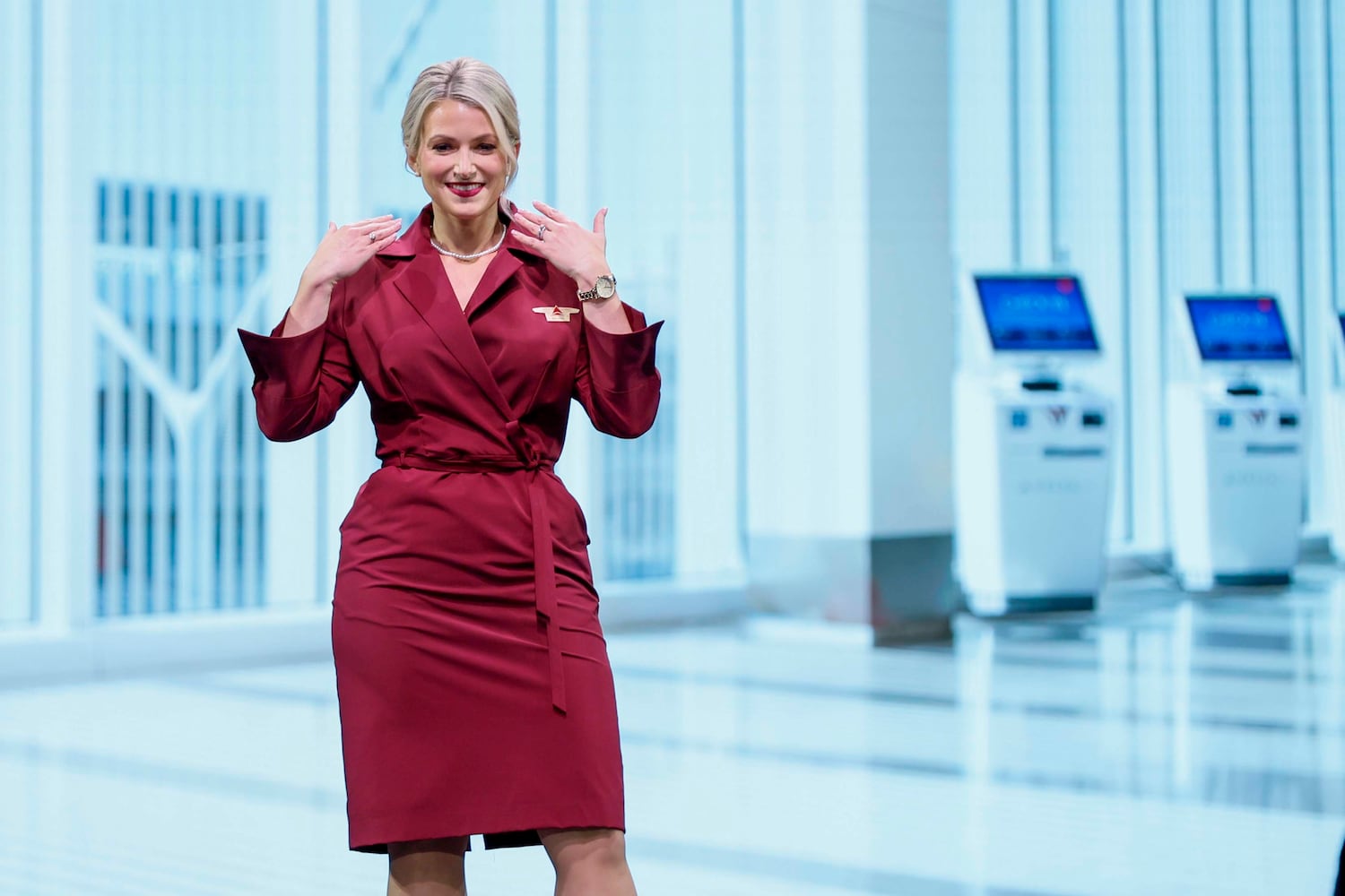 Delta unveils new employee uniform 