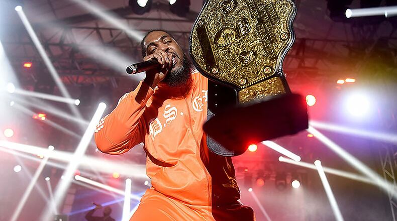 Atlanta's Pastor Troy - shown at a Super Bowl event in 2019 - will join the FreakNik anniversary march and rally.