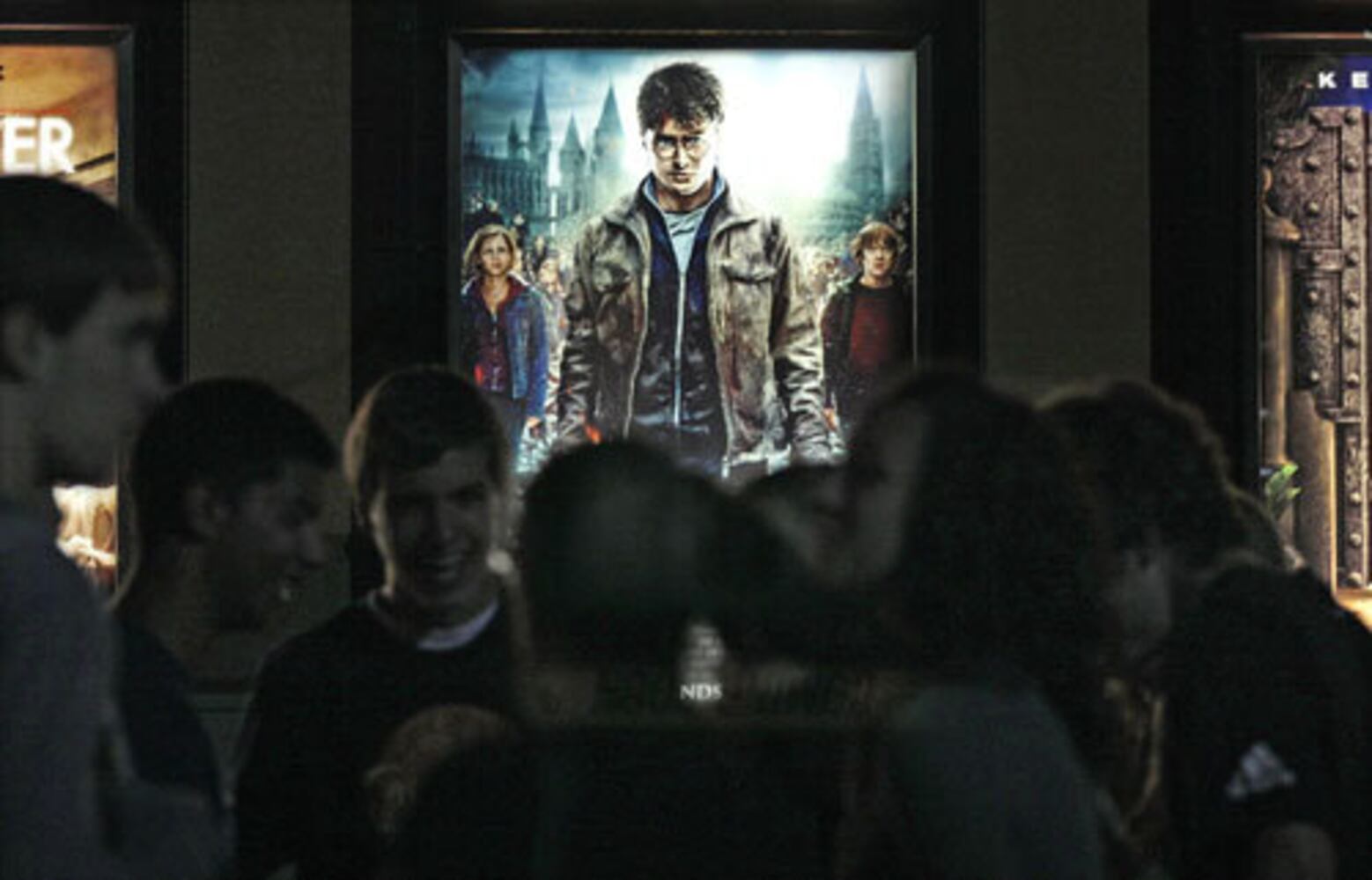 Harry Potter' fans flood theaters for midnight premiere