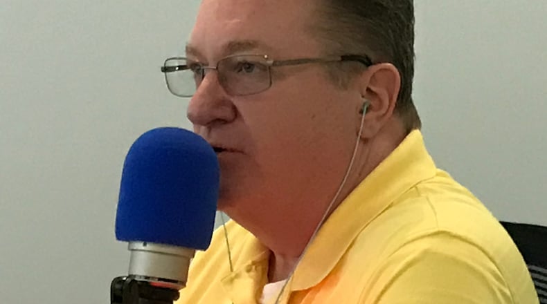 Chuck Oliver has actually lost 70 pounds since this photo was taken a year ago.