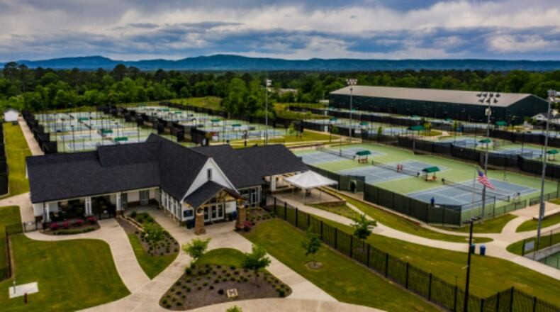 The Rome Tennis Center at Berry College will host the GHSA state championships.