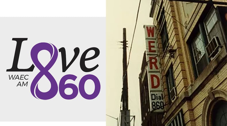 860 WAEC was originally WERD, America's first Black-owned radio station. For many years, it was an Christian talk station called Love 860. The signal last month went dark. AJC FILE PHOTO (right)