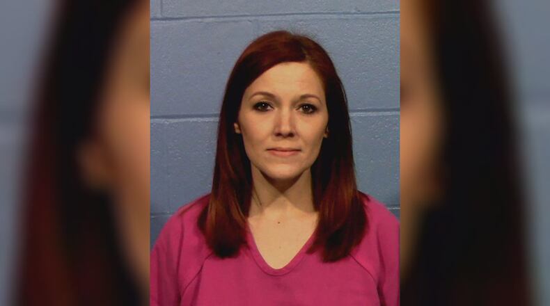 Randi Chaverria, 36, of Round Rock, was booked at the Williamson County Jail on Tuesday and charged with having an improper relationship with a student.