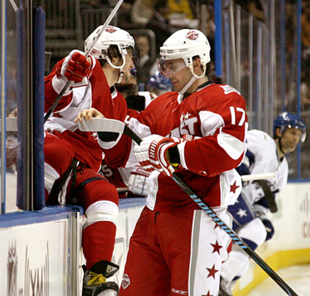 Thrashers take part in the NHL All Star game