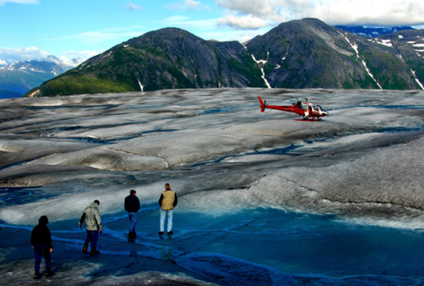 Check out Alaska's glaciers by air, foot or sea