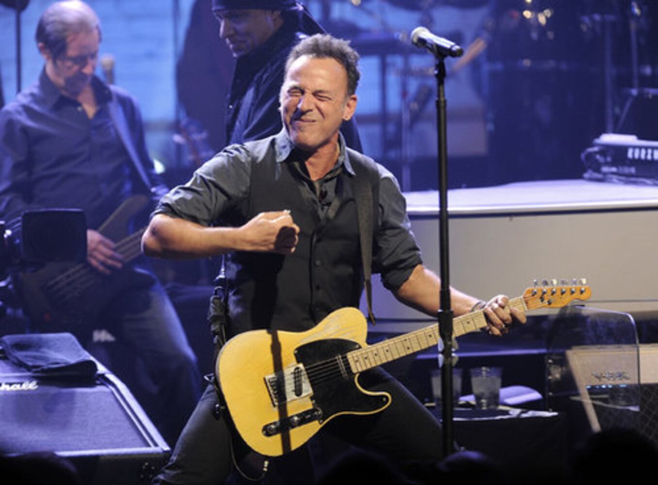 Bruce Springsteen performs at the Apollo Theater