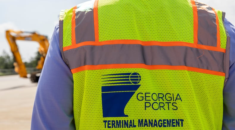 The Georgia Ports Authority employs a staff of more than 1,400, including crane operators and other laborers who work alongside ILA dockworkers in loading and unloading cargo vessels. Katelyn Myrick for the AJC