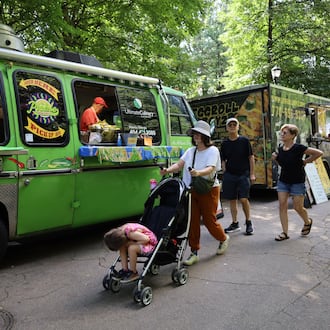 The Grant Park Summer Shade Festival, which will be held Saturday and Sunday in Atlanta, features a variety of food and beverage vendors. (Courtesy of the Grant Park Conservancy)