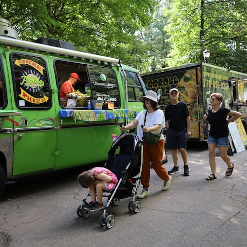 The Grant Park Summer Shade Festival, which will be held Saturday and Sunday in Atlanta, features a variety of food and beverage vendors. (Courtesy of the Grant Park Conservancy)