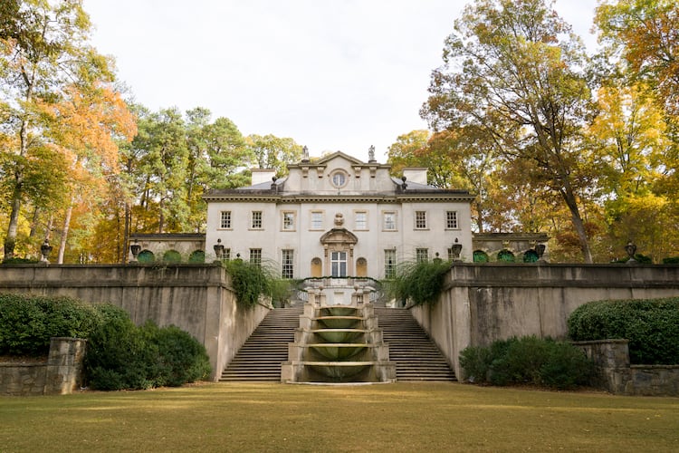 The Swan House, designed by famed Atlanta architect Philip Trammell Shutze, is included among the Atlanta History Center's new exhibit, "Atlanta in 100 Objects." (Courtesy of Jason Hales)