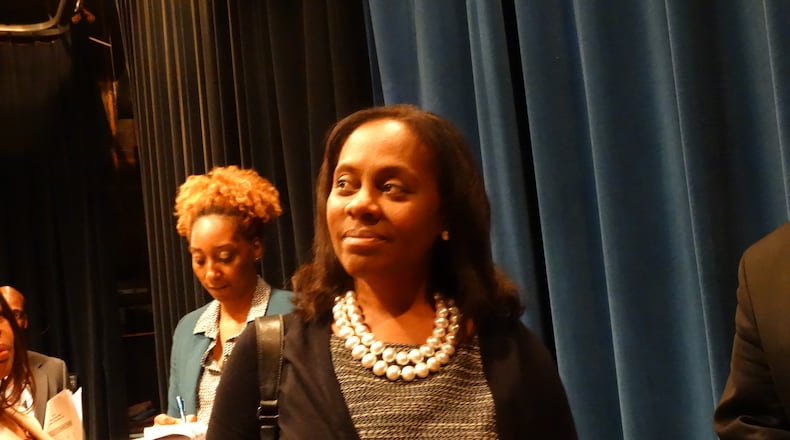 Wonya Lucas, who has worked at Turner, CNN, Discovery, TV One and the Weather Channel, takes over Public Broadcasting Atlanta. CREDIT: Rodney Ho/rho@ajc.com