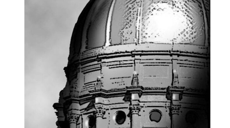 Illustration: Georgia Gold Dome. Source: AJC