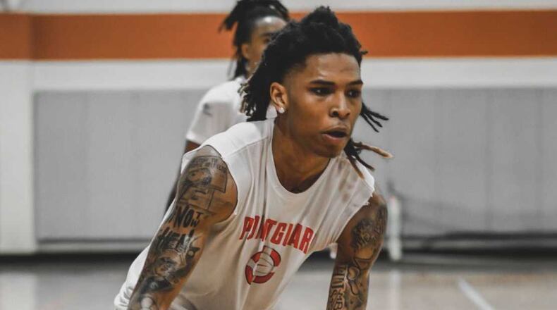 Georgia Tech guard/forward Jermontae Hill, who has joined the Yellow Jackets' 2021-22 roster as a freshman walk-on. (Photo courtesy of Steven Bouye)