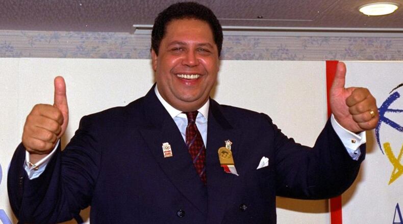 Maynard Jackson Jr. in 1990. AP file photo