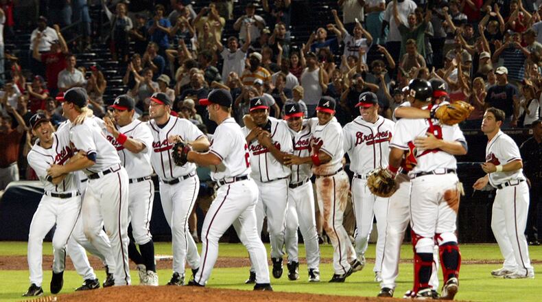 Some familiar names from the Braves teams of the last decade.