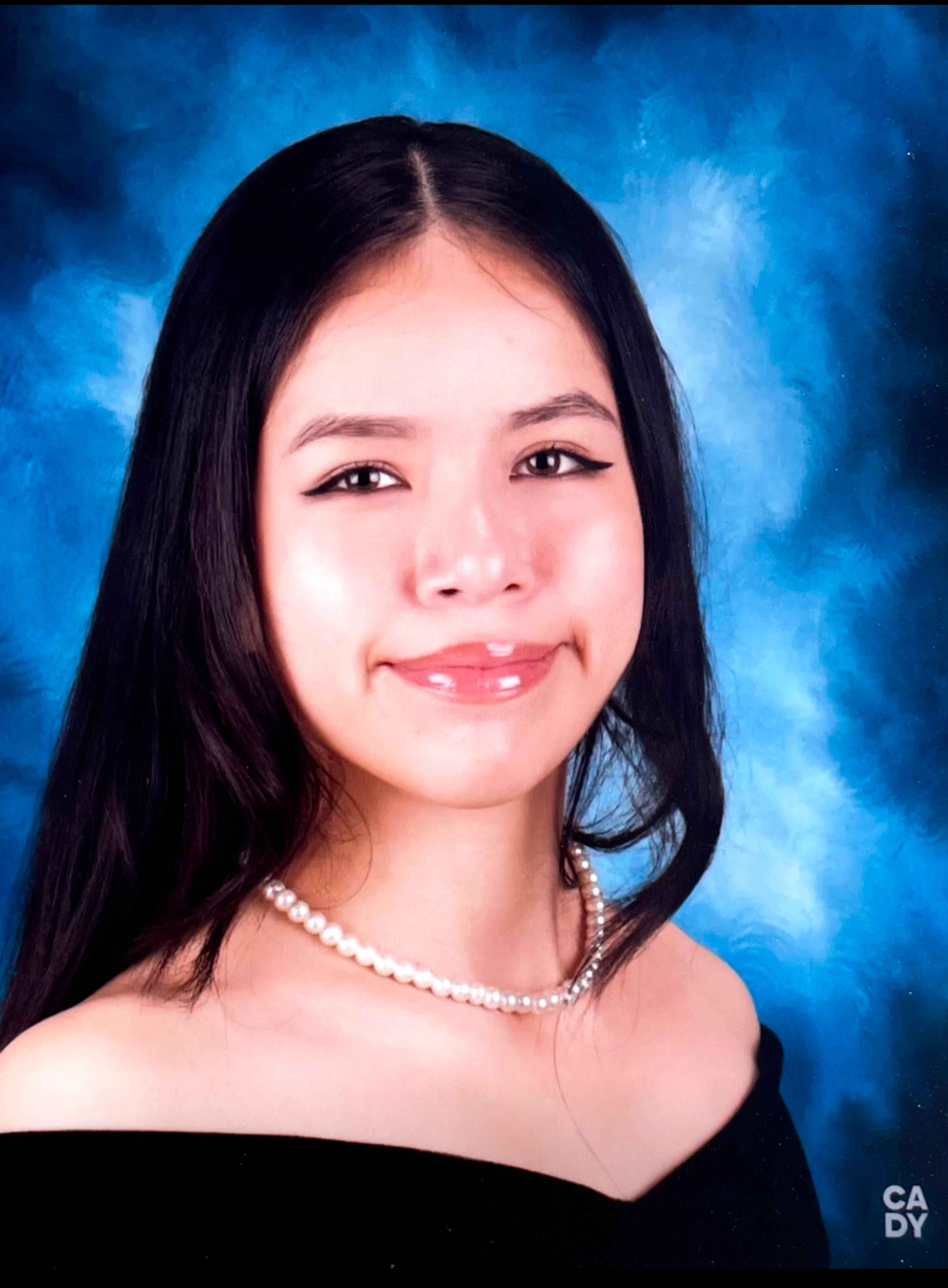 Angie Hernandez Chavez is the 2025 valedictorian of Cedar Grove High School in DeKalb County. Hernandez Chavez plans to study business administration at Emory University. “So much could occur (in the next 25 years). I’ll be 43 years old, which is crazy to imagine. I don’t have a clear image of what life would look like but hopefully, we all pursued the life we wanted. And hopefully we were able to introduce a good change and contribution to society.” (Handout)