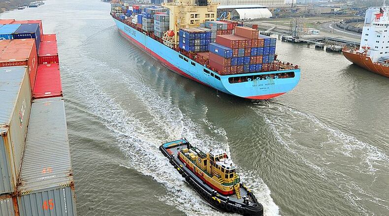 The Savannah Port.