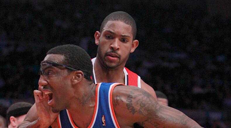 Al Horford and the Hawks loss a close game, 106-104, against the Amar'e Stoudemire and the Knicks in New York.